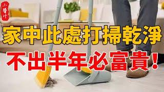 家中這個地方打掃乾淨，保證你聚財不散財，不出半年必富貴！#生活小醬汁