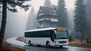 POV: Driving a Mercedes-Benz Tourismo Bus | Manual Transmission | Scenic Czech Countryside | 4K