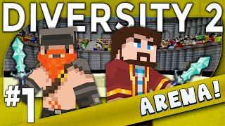 Minecraft - Diversity 2 - Xephos Cube Slayer (Arena Part 1)