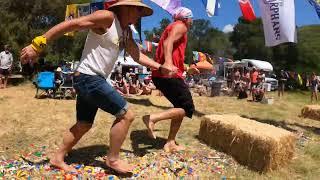 LEGO RACE: Barefoot Ted vs. Chris McDougall (Born To Run Extravaganza TRAILER)