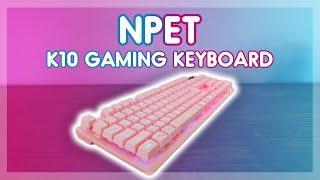 Budget Mechanical Feeling Gaming Keyboard (NPET K10 Gaming Keyboard Review)