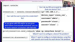 Introducing Netmiko
