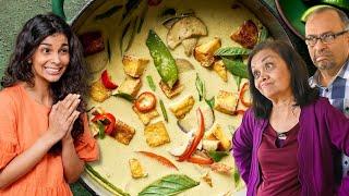 I tried making a Thai curry for my Indian parents