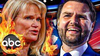 JD Vance HUMILIATES ABC’s Martha Raddatz on LIVE TV!!!