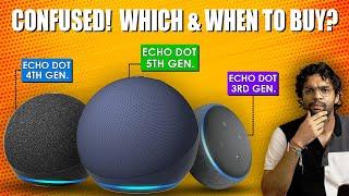 Echo dot 5th generation Launched in India | 3rd gen vs 4th gen vs 5th gen | Echo dot 3rd user