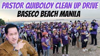 LIVE! PASTOR QUIBOLOY CLEAN UP DRIVE BASECO MANILA #dds #duterte