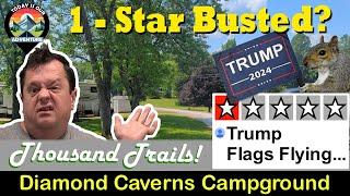 Thousand Trails Diamond Caverns Campground | Kentucky #MammothCave #campgroundreviews