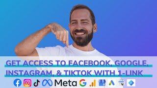 Get access to Facebook, Insta, Google & TikTok with 1 link: How Leadsie Works