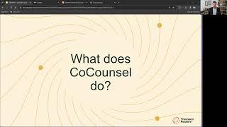 Generative AI Legal Assistance from Thomson Reuters CoCounsel