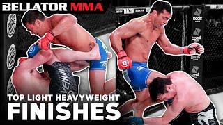 BEST Light Heavyweight Finishes | Bellator MMA