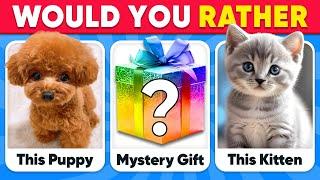 Would You Rather - MYSTERY Gift Edition  Quiz Galaxy