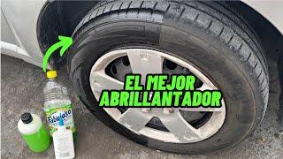 COMO HACER EL MEJOR ABRILLANTADOR DE LLANTAS CASERO / FORMULA