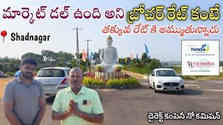 హైదరాబాద్ బెంగళూరు హైవే పక్కనే మంచి HMDA ప్రాజెక్ట్ || Shadnagar Plots || Hyderabad Real Estate