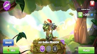 Hatched Ali Baba Dragon | Dragon of the Month | Dragon Mania Legends