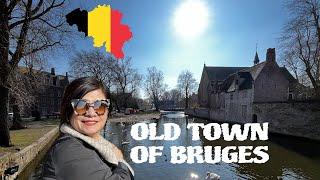 BRUGES, BELGIUM TRAVEL VLOG | OLD TOWN BRUGES WALKING TOUR | UNESCO WORLD HERITAGE SITE