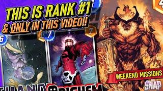 THIS DECK IS RANK 1! Master the Most EVIL Deck To Dominate Marvel Snap!