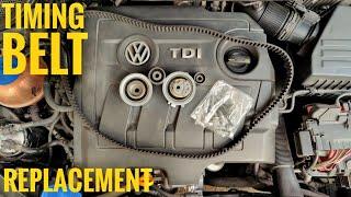 TIMING BELT REPLACEMENT TDI | HOW TO | VW | AUDI | SKODA