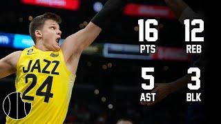 Walker Kessler Highlights | Jazz vs. Nuggets | 27th Nov 2024