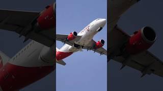 Air Canada Rouge Airbus A319 #planespotting #aviation #shorts