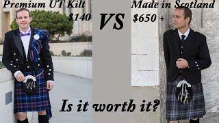 $140 Wool Kilt vs $650+ Made in Scotland Kilt - Is it worth it? - UT Kilts