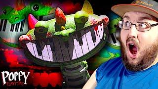 Poppy Playtime: Chapter 4 || Pianosaurus Monster & New Audio Log REACTION!!!