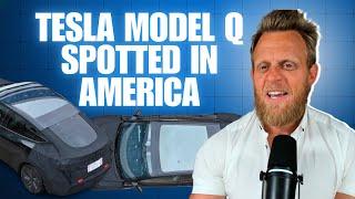 NEW Tesla Model Q small SUV spotted in America