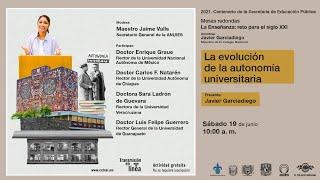 La evolución de la autonomía universitaria