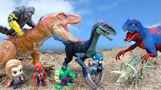 JURASSIC WORLD REBIRTH MEGA T.rex, What if THERIZINOSAURUS & SCORPIUS REX Returns? Superhero vs KONG