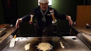 한국에 몇없는 철판 스테이크 달인 / amazing skill! teppanyaki steak master / korean food