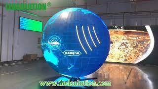 LEDSOLUTION P3 diameter 2m LED Spherical Display