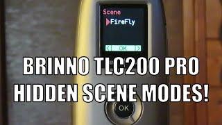 How to unlock hidden scene modes of the Brinno TLC200 Pro time-lapse camera.