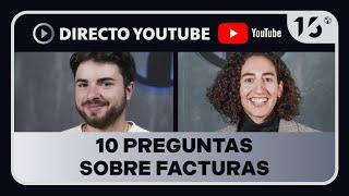 PREGUNTAS y RESPUESTAS sobre FACTURAS con un Asesor Experto