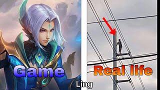 Mobile legend hero in real life