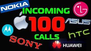 100 incoming calls