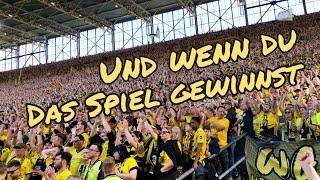 Borussia Dortmund Song "Und wenn du das Spiel gewinnst" I 25.000 BVB Fans Südtribüne GELBE WAND