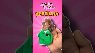 DIY Squid Game Paper Keychain #shorts #squidgame 