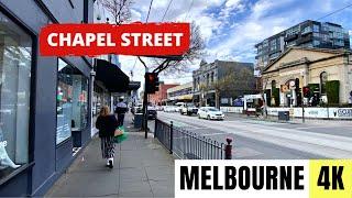 MELBOURNE, AUSTRALIA  [4K] Chapel Street — Walking Tour