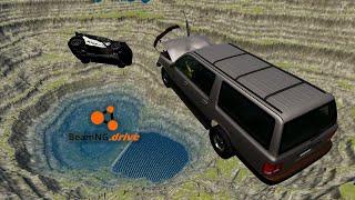 Cars Vs Leap Of Death #23 | BeamNg Drive | GM BeamNg