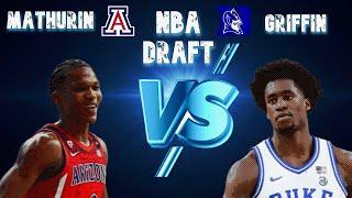 NBA Draft Versus: Bennedict Mathurin vs  AJ Griffin (Which Explosive Wing Should Be Drafted First?)