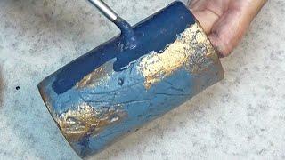 Just look at what you can turn a tin can into! Incredible do-it-yourself metal imitation