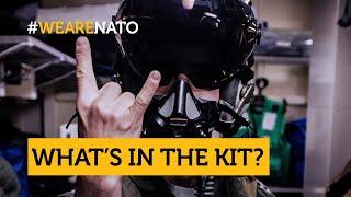 What’s in the kit of a  US Navy fighter pilot?