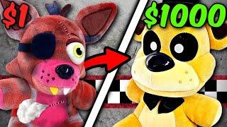 $1 VS $1,000 FNAF Plush...