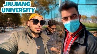 ￼Jiujiang University Ka Visit ||  Kathia K Bag Ka Raaz khul gia || PAKISTANI in CHINA