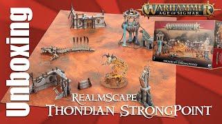 Realmscape Unboxing Thondian Strongpoint