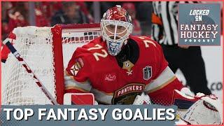 Who are the Top 10 Best Goalies For Fantasy Hockey's 2024-25 Season | Skinner | Sorokin | Bobrovsky?