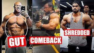 PHIL HEATH WITH BIG GUT | ROELLY COMEBACK 2025 ⭕LYMPIA | AMIT LOOKING READY 14 DAYS OUT