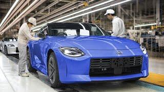 Tour of Japanese Mega Factory Producing the Brand New Nissan Z - Production Line