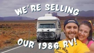 We’re selling our 1986 RV! | our renovation and interior tour