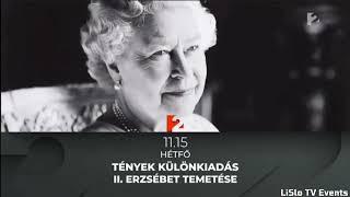 TV2 Hungary - Tények Különkiadás : II. Erzsébet királynő temetésének előzetese