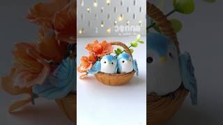 How to make Little Birdies  #shorts #jennahandcrafts